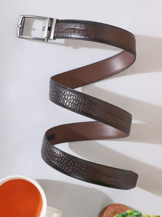 Signature Autolock Leather Belt