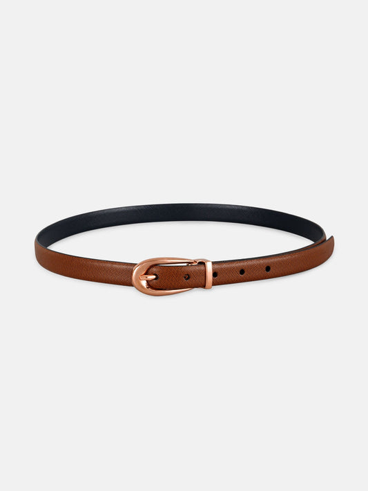 Chic Reversible Leather Belt