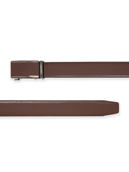 Plus Size Contemporary Autolock Leather Belt
