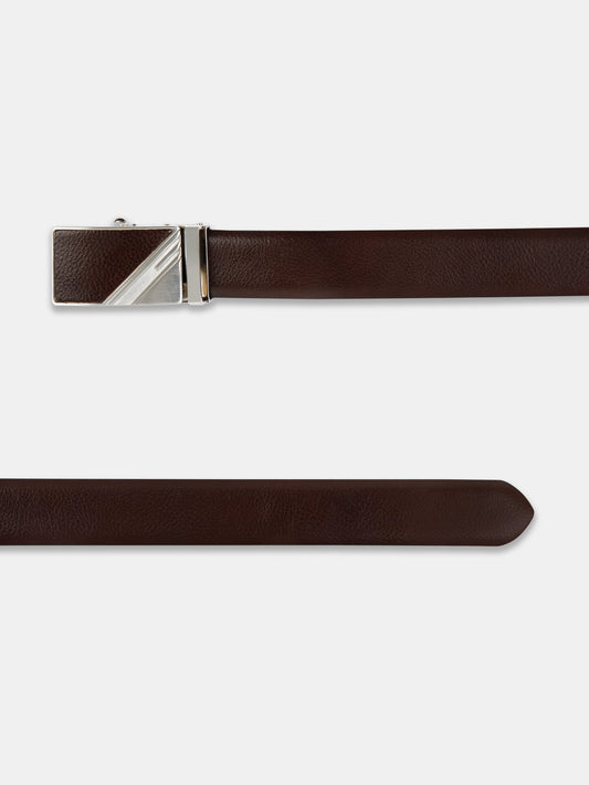 Plus Size Micro Autolock Leather Belt