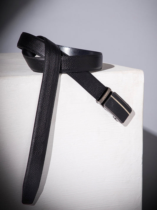 Plus Size Autolock Leather Belt