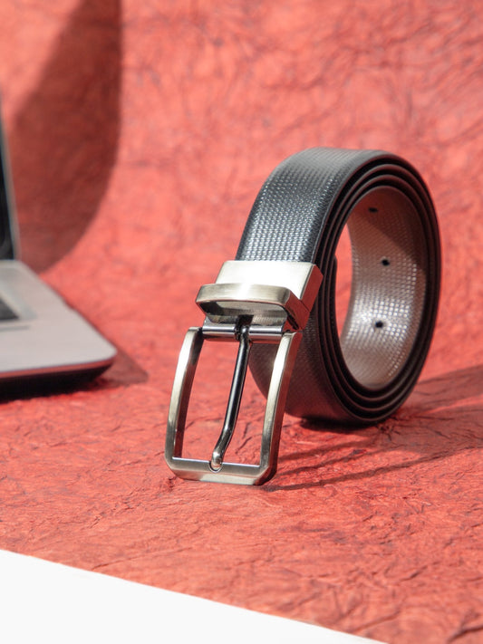 Plus Size Modern Reversible Leather Belt