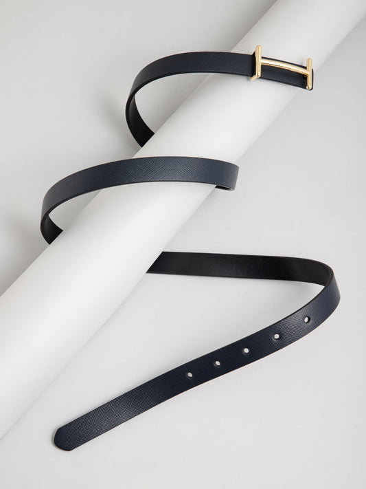 Slim Leather Belt