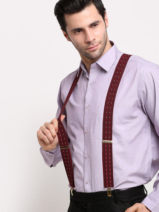 Maroon Highlight-Stripe