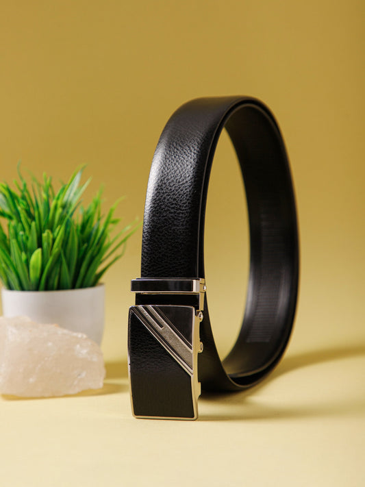 Plus Size Micro Autolock Leather Belt