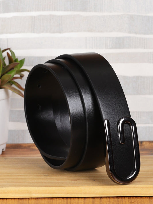 Classic Smooth Casual Leather Belt