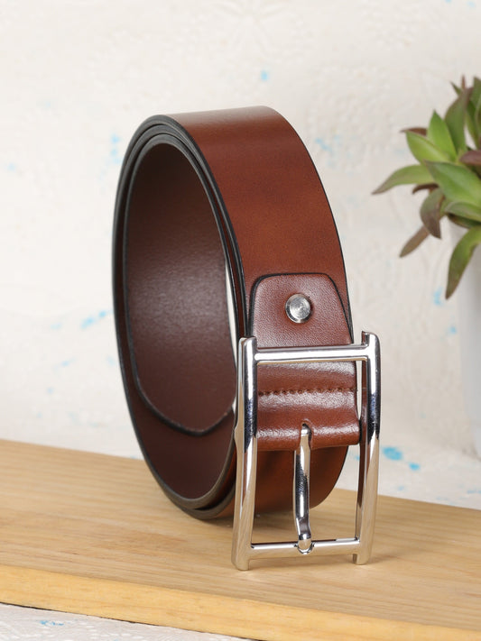 Micro Grain Texture Casual Leather Belt