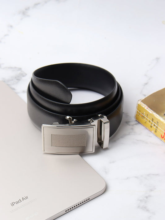 Plus Size Sleek Autolock Leather Belt