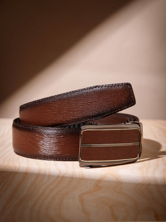 Plus Size Refined Autolock Leather Belt