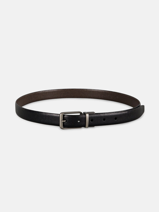 Sleek Reversible Leather Belt