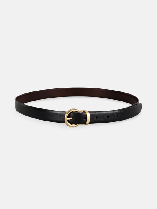 Statement Reversible Leather Belt