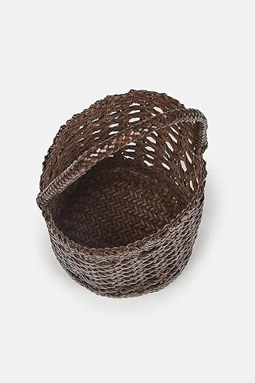 Cannage Pipe Bucket YOCO (Y99880CPB) Small Tote Bag in Hand-Woven Leather