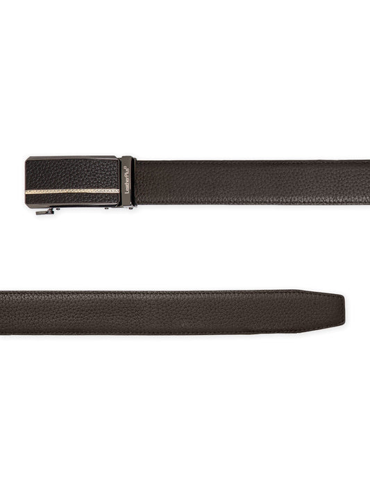 Plus Size Modern Autolock Leather Belt