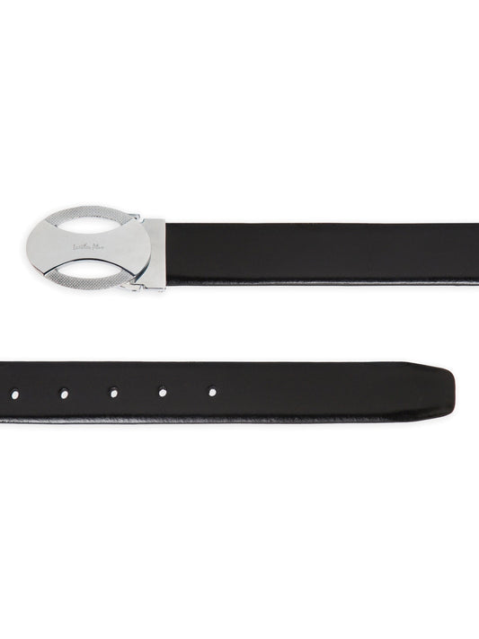 Sleek Reversible Leather Belt