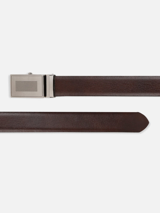 Plus Size Sleek Autolock Leather Belt