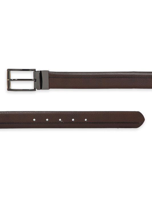 Signature Reversible Leather Belt