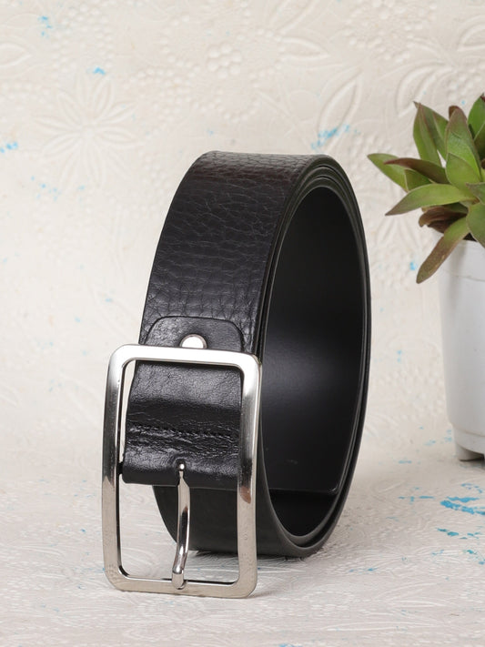 Natural Grain Leather Belt