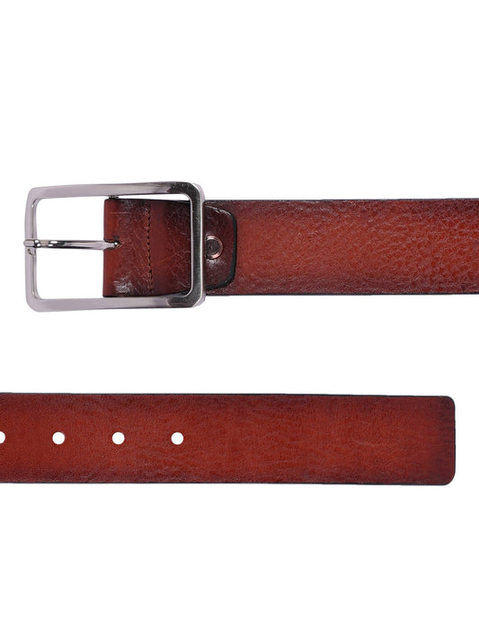 Natural Grain Leather Belt