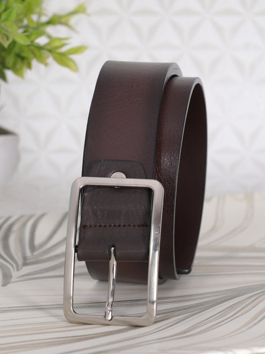 Natural Grain Leather Belt