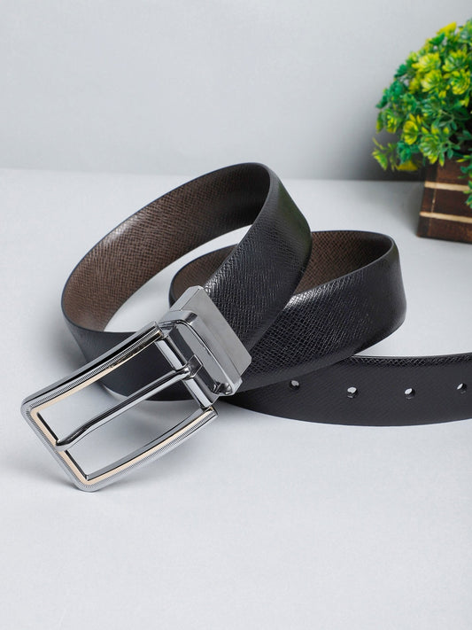 Plus Size Formal Reversible Leather Belt