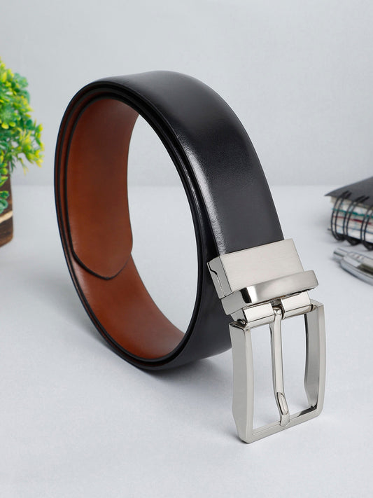 Pebble Grain Leather Belt