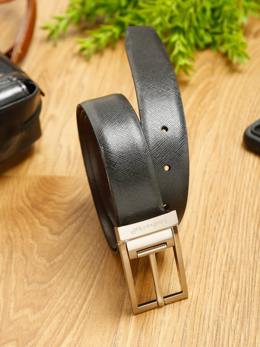 Plus Size Essential Reversible Leather Belt